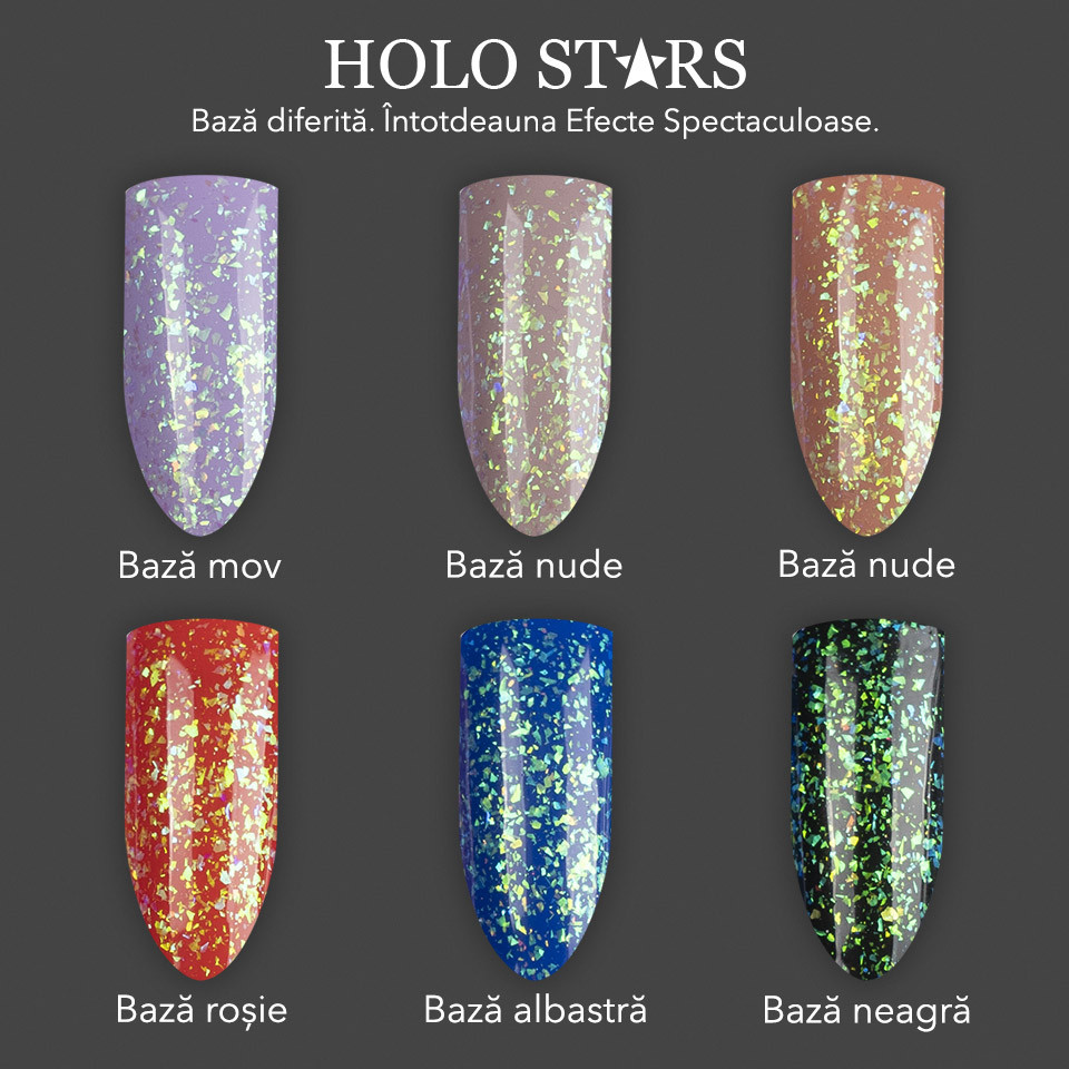 Oja Semipermanenta Holo Stars SensoPRO Milano 10ml, Space Green #01 - 1 | YEO