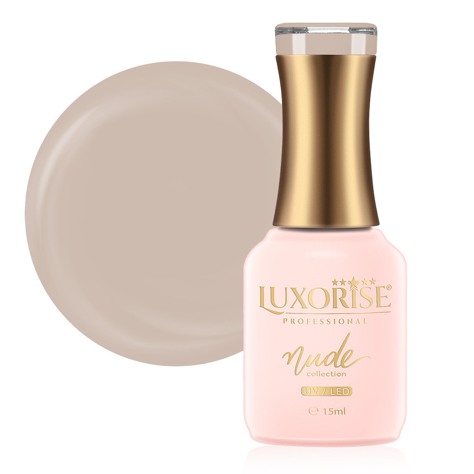 Oja Semipermanenta Nude Collection LUXORISE, Cream Donut 15ml