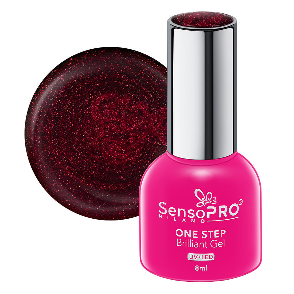 Oja Semipermanenta One Step Brilliant Gel SensoPRO Milano 8ml, Crush Baby #91