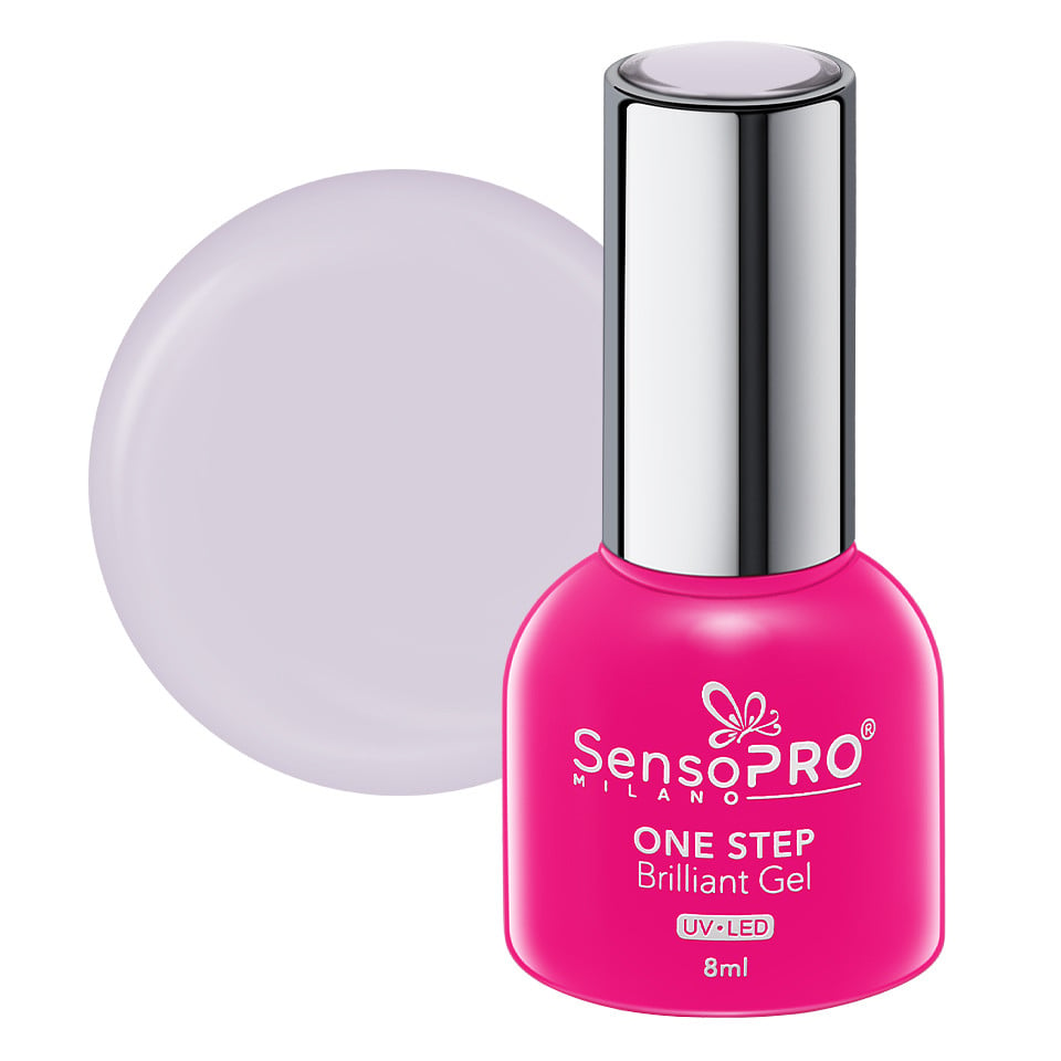 Oja Semipermanenta One Step Brilliant Gel SensoPRO Milano 8ml, Orchid Dream #24