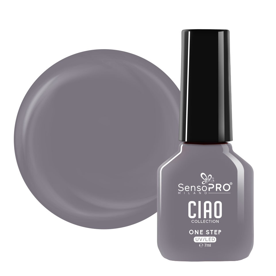 Oja Semipermanenta One Step SensoPRO Milano, CIAO Collection - Gray Whisper 7ml