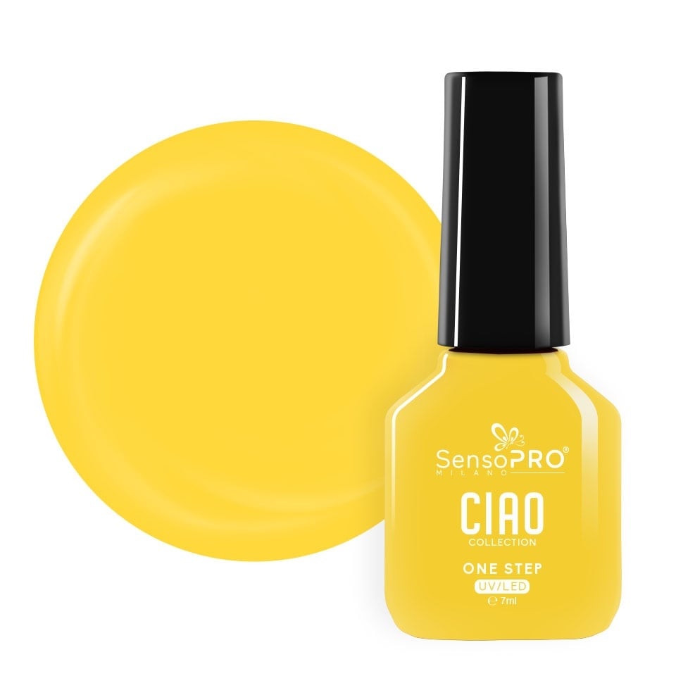 Oja Semipermanenta One Step SensoPRO Milano, CIAO Collection - Pineapple Twist 7ml