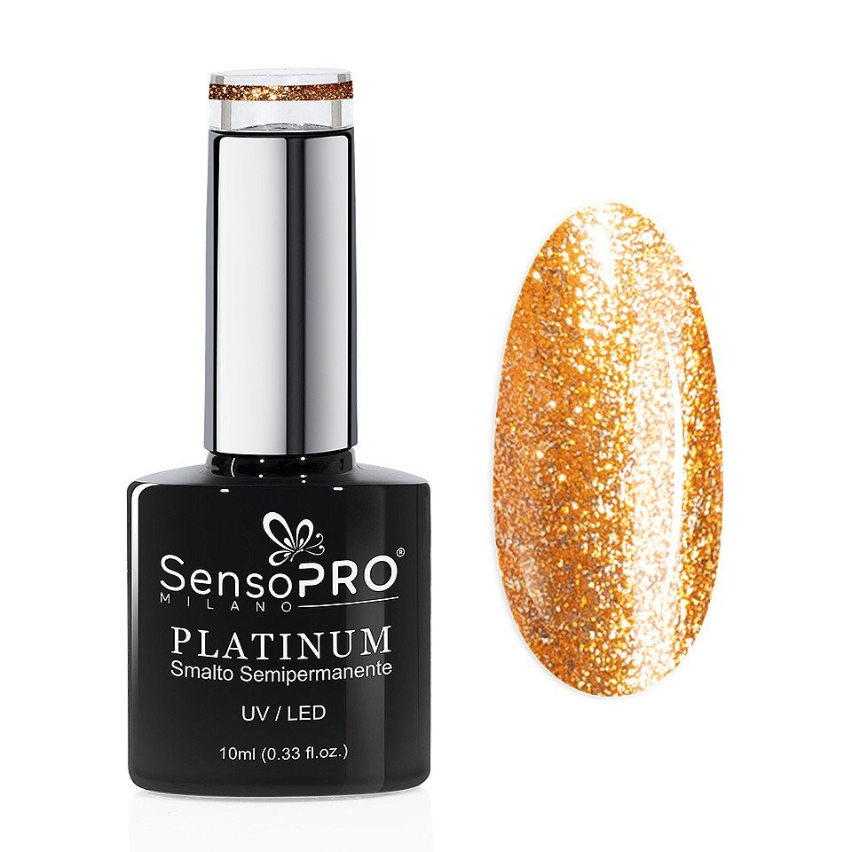 Oja Semipermanenta Platinum SensoPRO Milano 10ml, Paradise Peach #22 - 1 | YEO