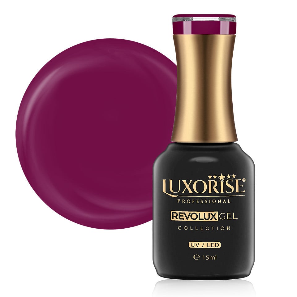 Oja Semipermanenta Revolux LUXORISE, Fuchsia Music 15ml