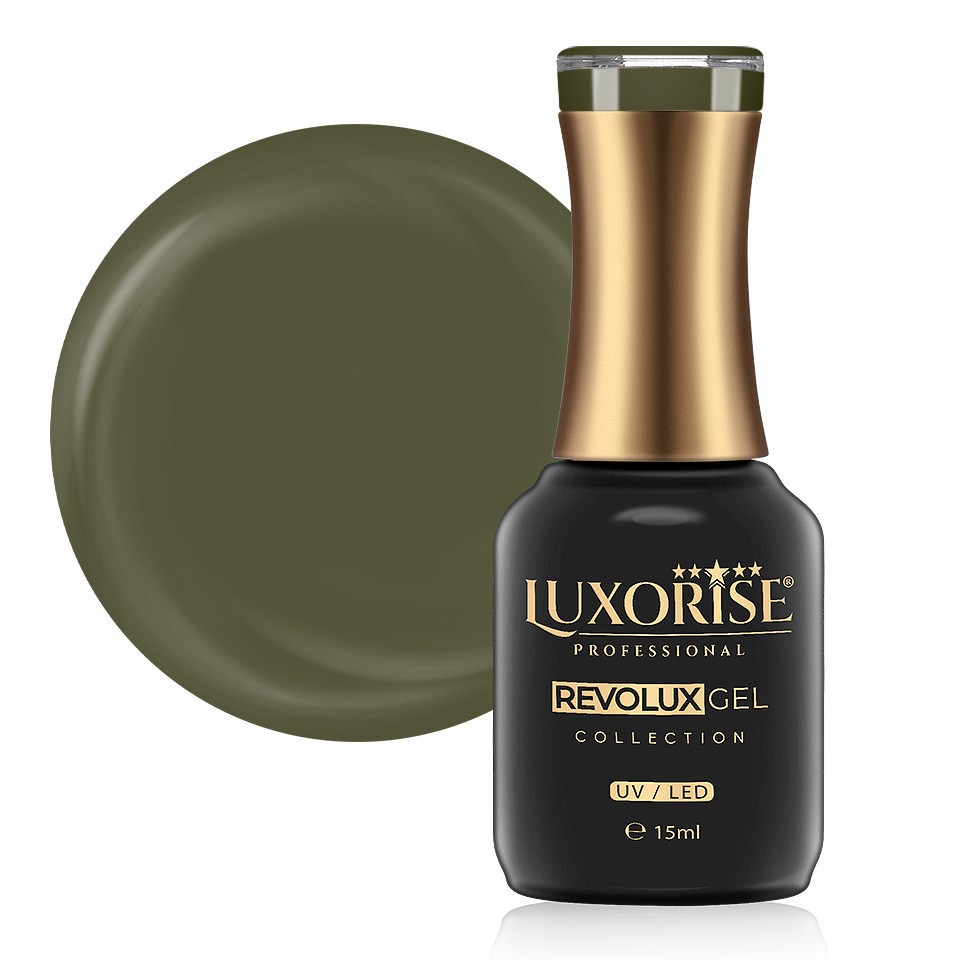 Oja Semipermanenta Revolux LUXORISE, Olive Vibe 15ml