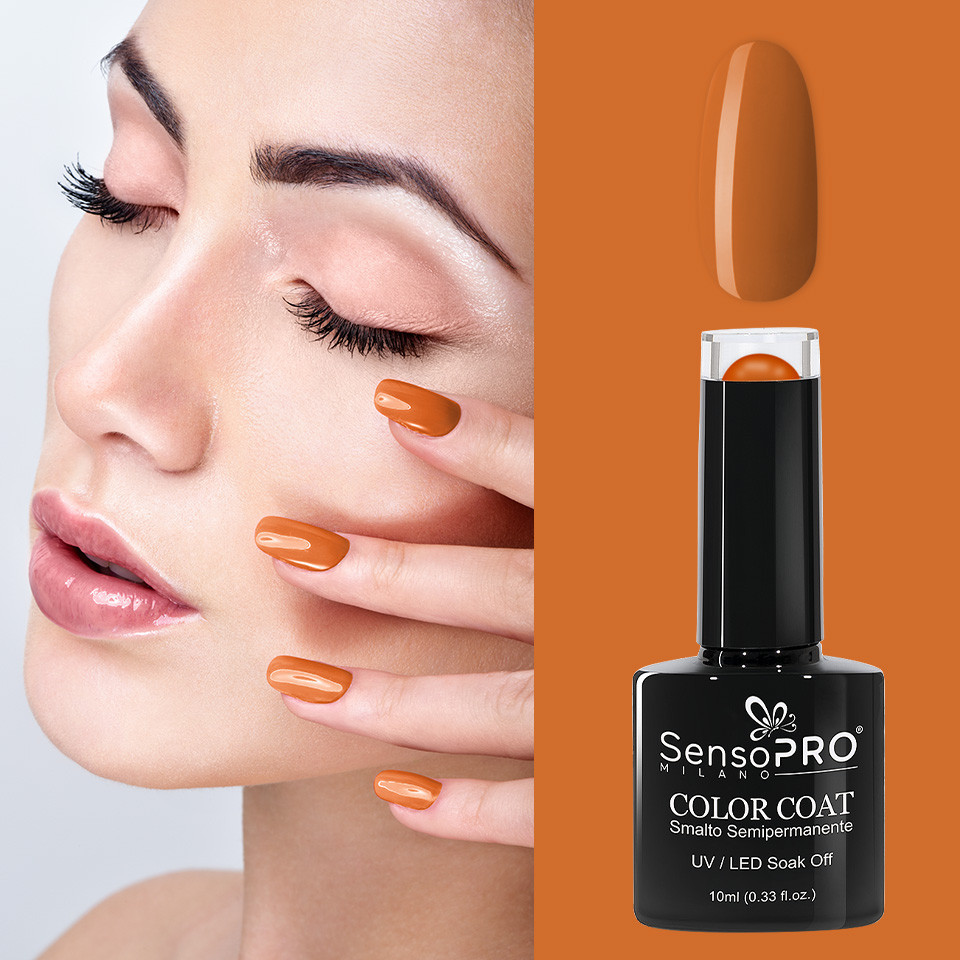 Oja Semipermanenta SensoPRO Milano 10ml - 163 Orange Crush - 3 | YEO