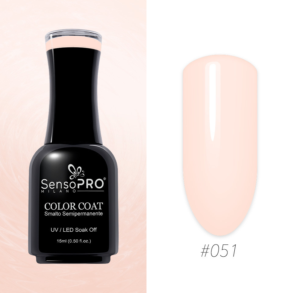 Oja Semipermanenta SensoPRO Milano 15ml, Angel Rose #051 - 1 | YEO