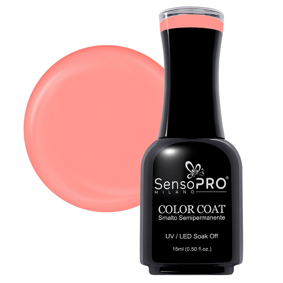 Oja Semipermanenta SensoPRO Milano 15ml, Insane Salmon #028