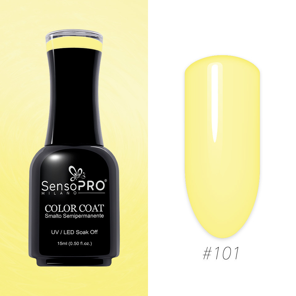 Oja Semipermanenta SensoPRO Milano 15ml, Sun Glow #101 - 3 | YEO