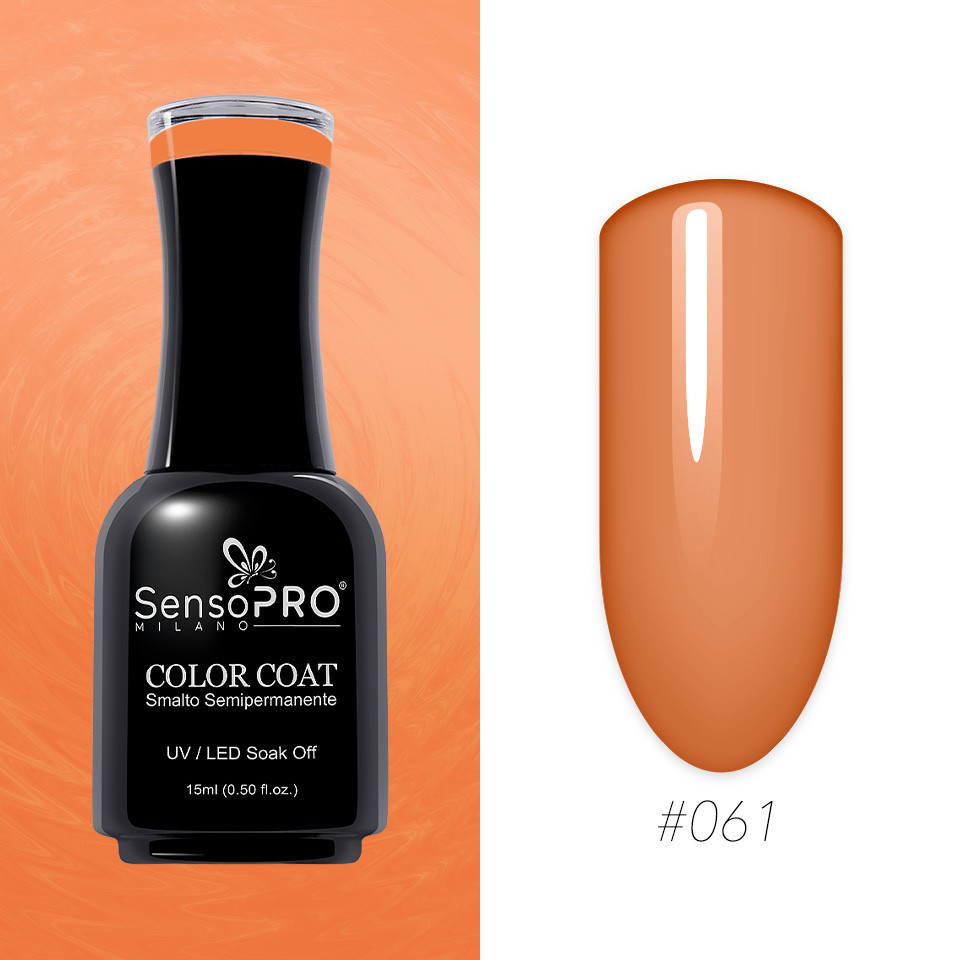 Oja Semipermanenta SensoPRO Milano 15ml, Sunset Music #061 - 1 | YEO