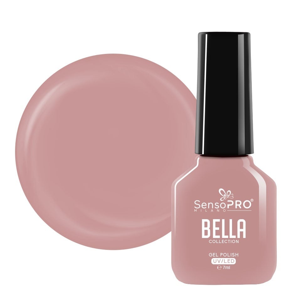 Oja Semipermanenta SensoPRO Milano, BELLA Collection - Gentle Ginger, 7ml