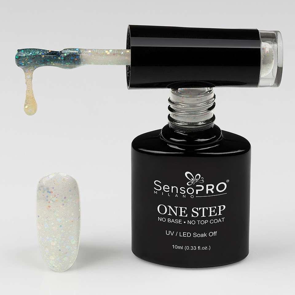 Oja Semipermanenta SensoPRO Milano One Step 10ml, Dazzle Coconut #023 - 1 | YEO