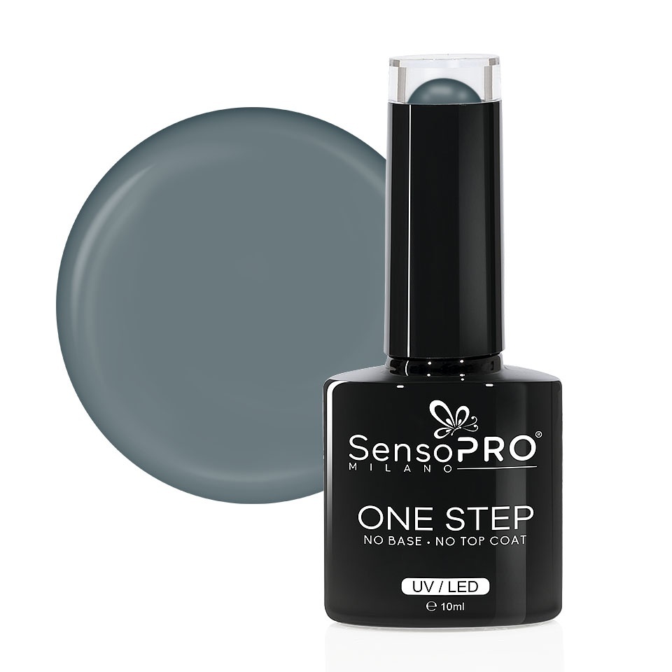 Oja Semipermanenta SensoPRO Milano One Step 10ml, Mysterious Grey #032