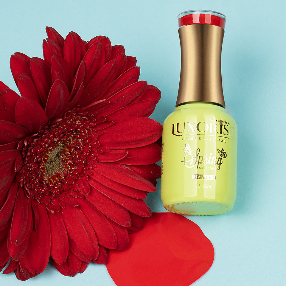 Oja Semipermanenta Spring Collection Red Tulip, LUXORISE 15ml - 1 | YEO