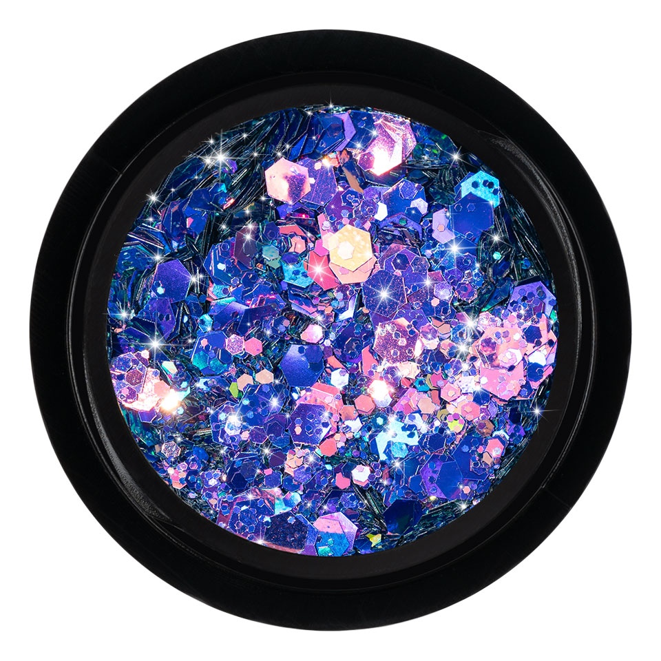 Paiete Unghii LUXORISE Purple Disco Lights - 1 | YEO