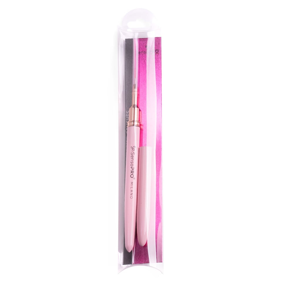 Pensula Unghii Fine Lines SensoPro, Royal Pink - 3 | YEO