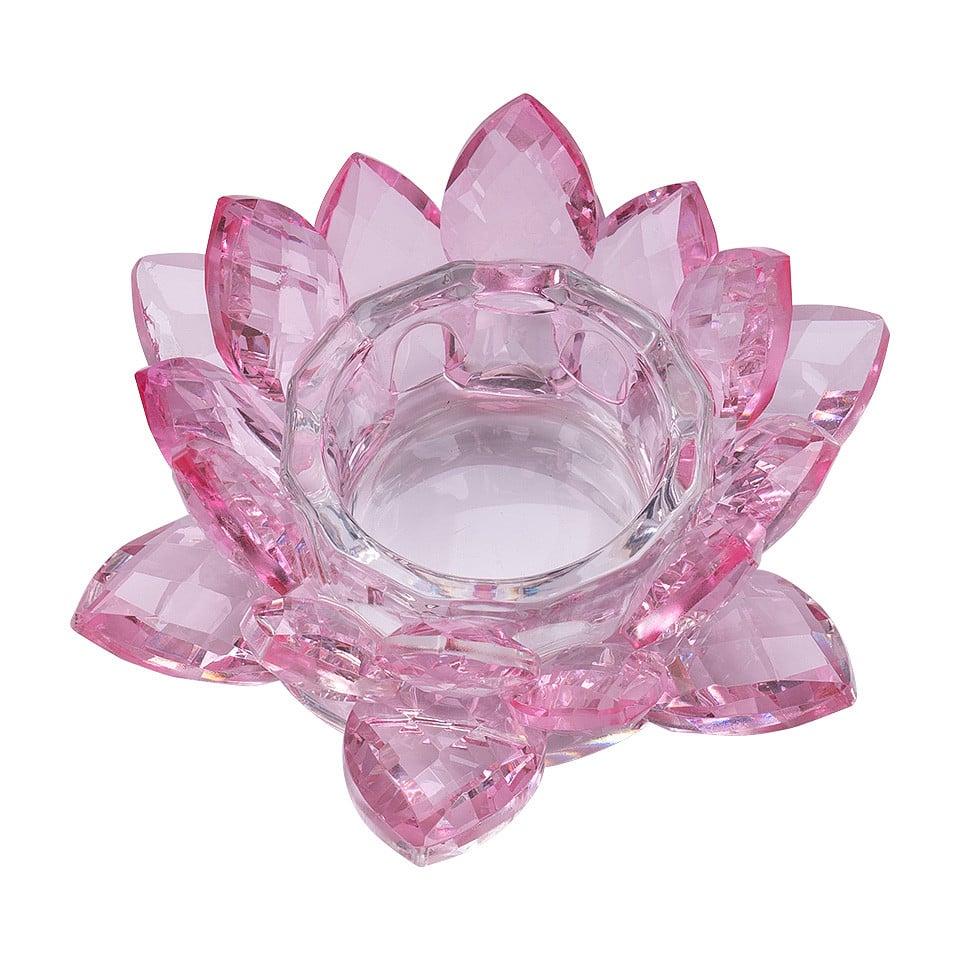 Recipient din Sticla pentru Manichiura LUXORISE, Pink Flower - 2 | YEO