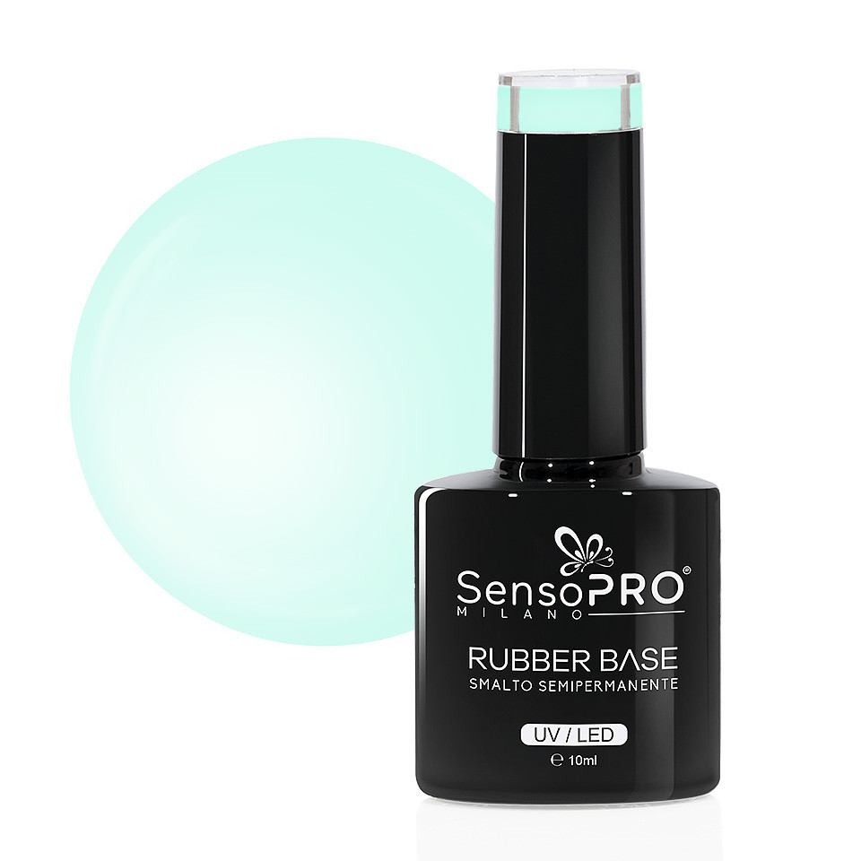 Rubber Base Gel SensoPRO Milano 10ml, #36 Ice Blue