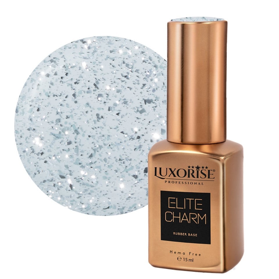 Rubber Base Hema Free LUXORISE ELITE CHARM - Mint Sheen 15ml