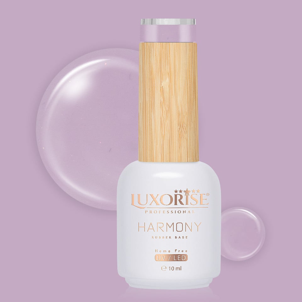 Rubber Base Hema Free LUXORISE Harmony - Blushing Pearl 10ml - 1 | YEO