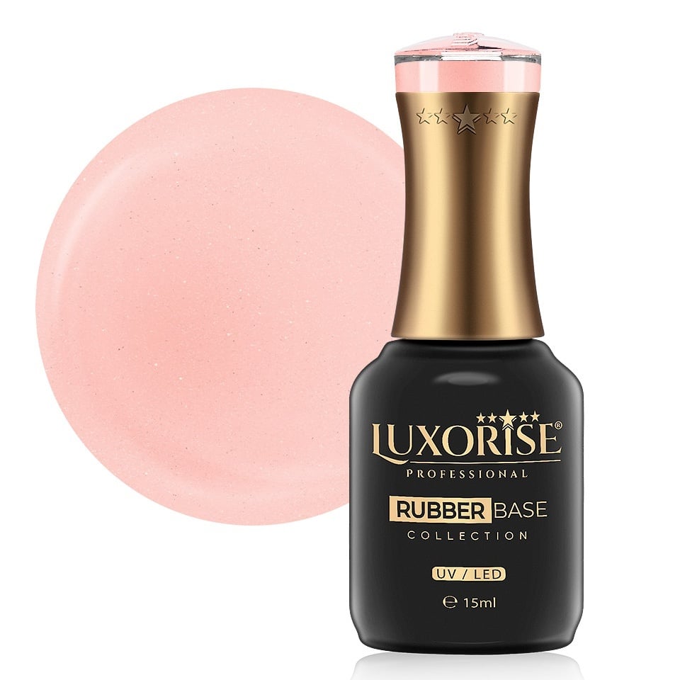 Rubber Base LUXORISE Exquisite Collection - Peach Glow 15ml