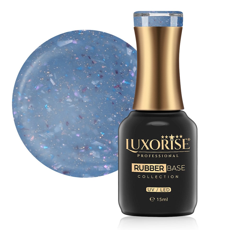 Rubber Base LUXORISE Glamour Collection - Mesmerizing Sea 15ml