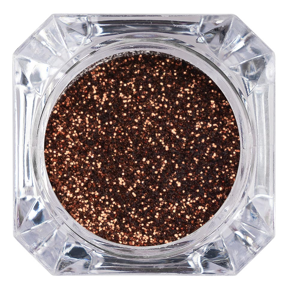 Sclipici Glitter Unghii Pulbere LUXORISE, Dark Honey #61