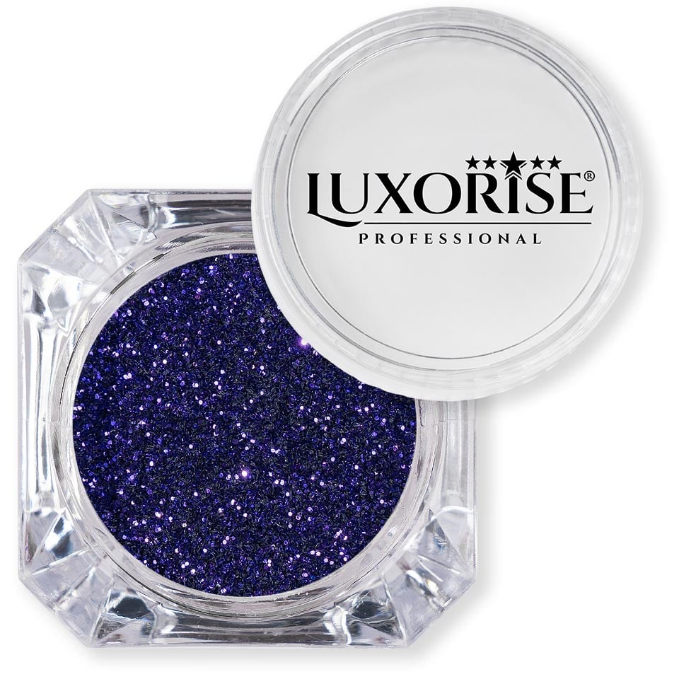 Sclipici Glitter Unghii Pulbere LUXORISE, Salty Indigo - 1 | YEO