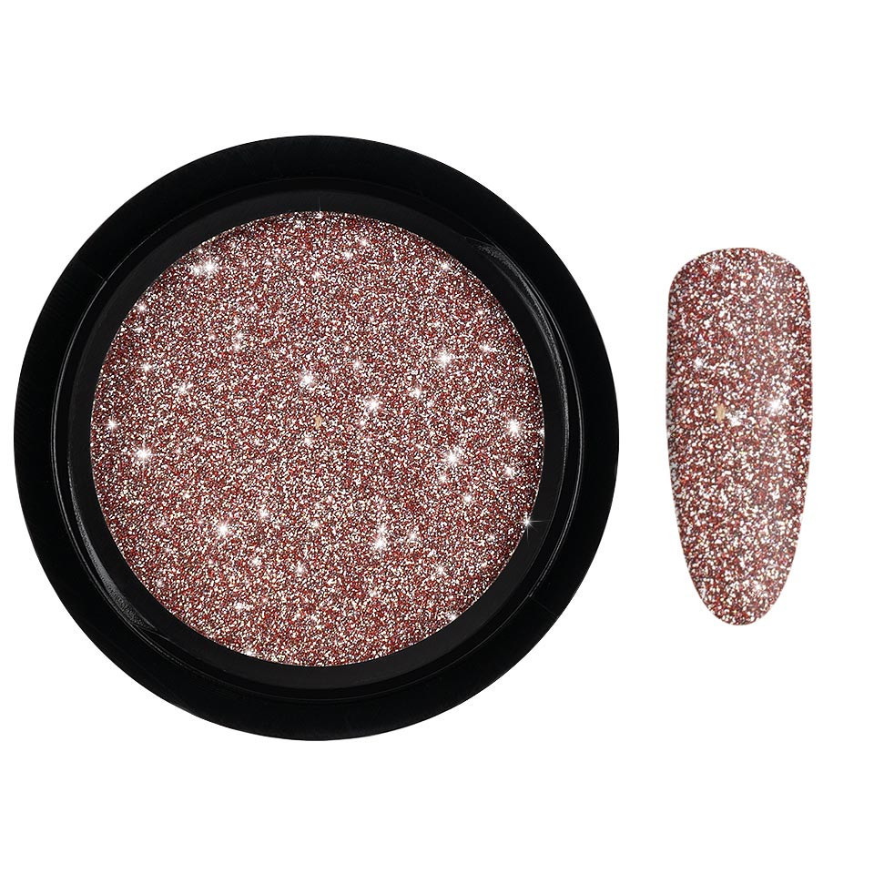 Sclipici Unghii Disco LUXORISE, Dramatic Glow - 2 | YEO