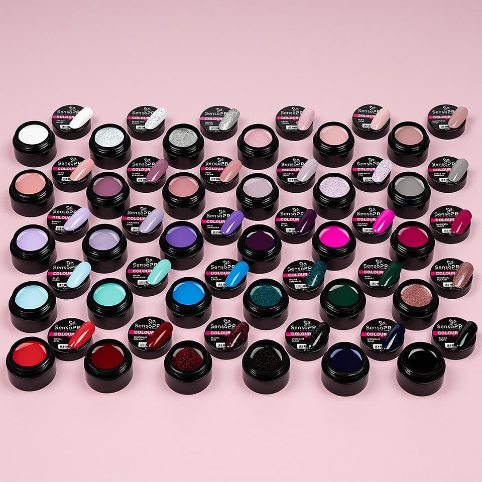 Set 30 Geluri UV Colorate Most Wanted Collection, SensoPRO Milano - 1 | YEO