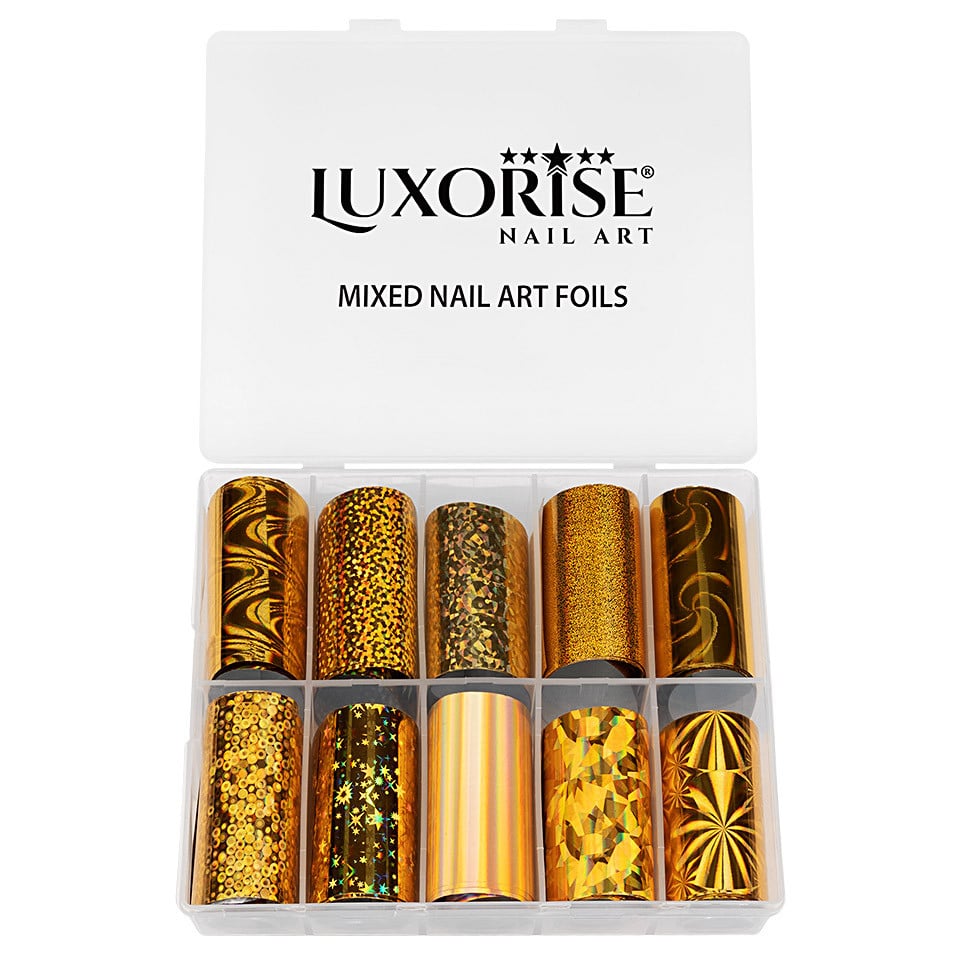 Set Folii Transfer LUXORISE Gold Opulence, 10 buc - 3 | YEO