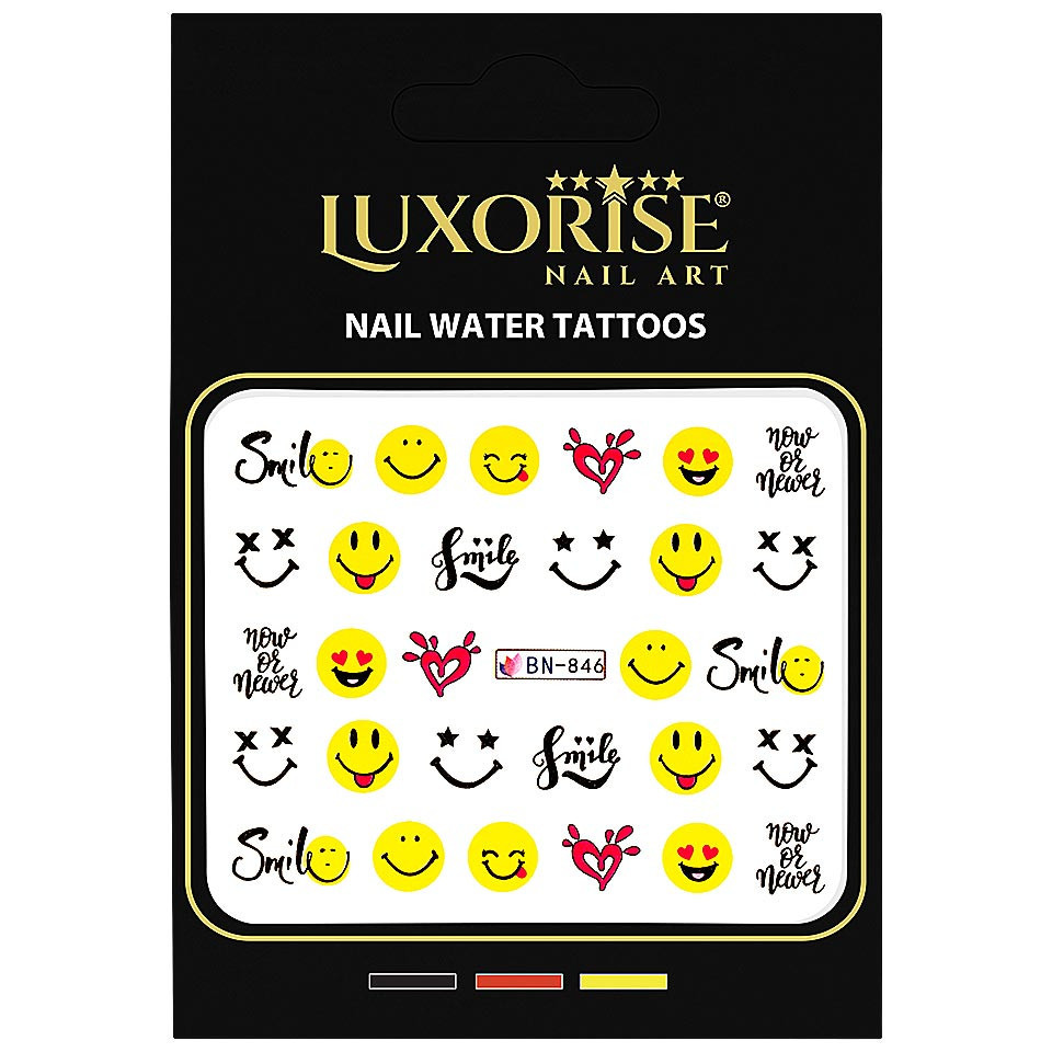 Tatuaj Unghii LUXORISE Emotion Challenge, BN-846 - 1 | YEO