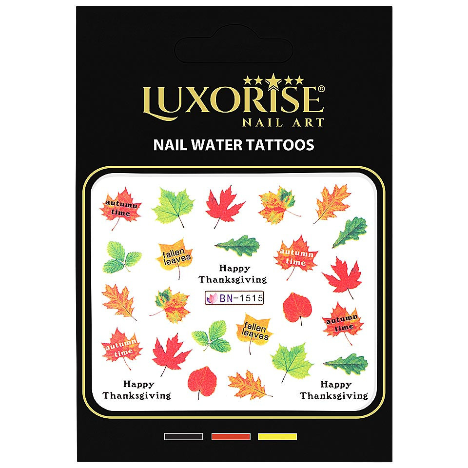 Tatuaj Unghii LUXORISE Fall Colors, BN-1515 - 1 | YEO