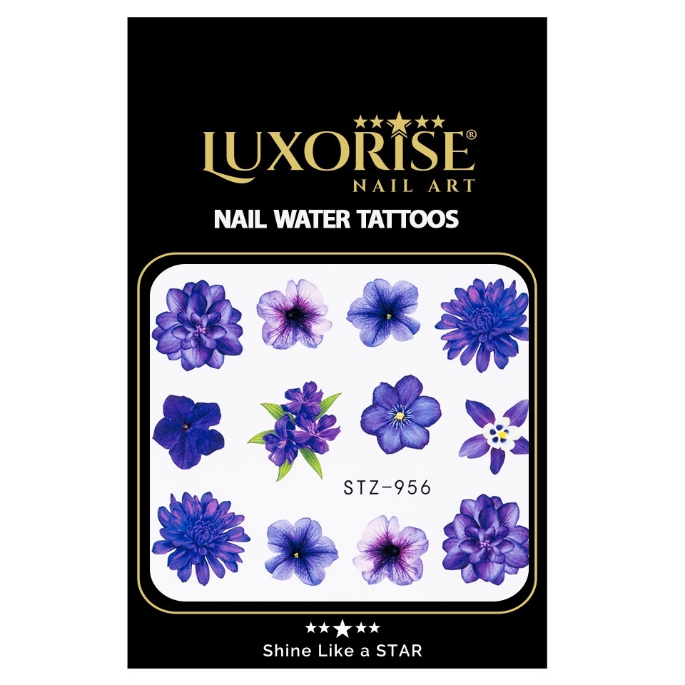Tatuaj Unghii LUXORISE Flower Illusion, STZ-956 - 1 | YEO