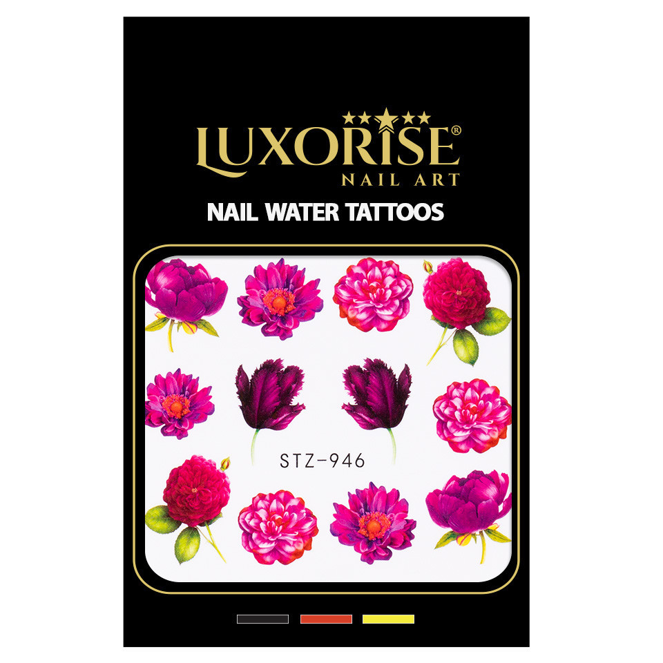 Tatuaj Unghii LUXORISE Flower Mood, STZ-946 - 1 | YEO