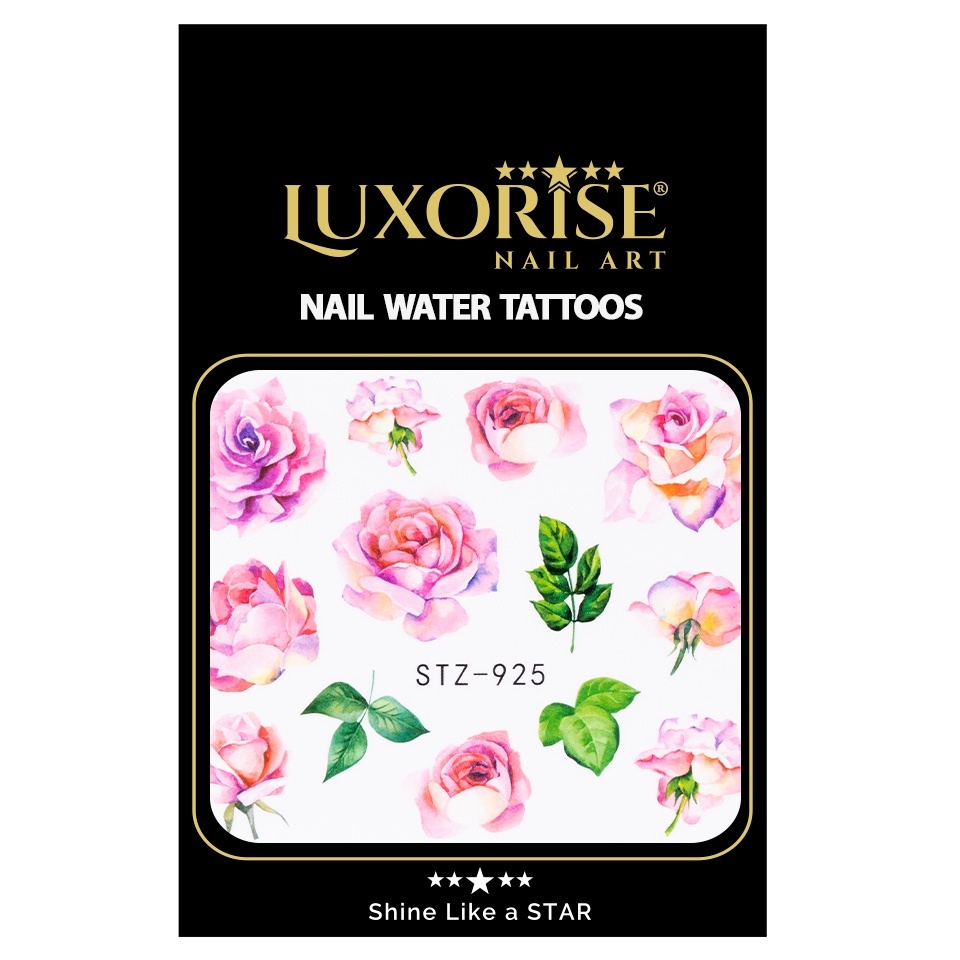 Tatuaj Unghii LUXORISE Flower Noise, STZ-925 - 1 | YEO