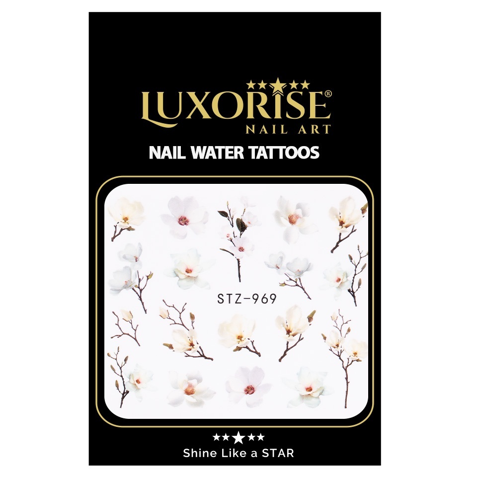 Tatuaj Unghii LUXORISE Flower Peace, STZ-969 - 1 | YEO