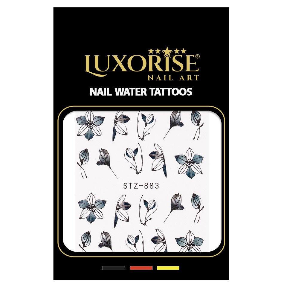 Tatuaj Unghii LUXORISE Simple Flower Art, STZ-883 - 1 | YEO