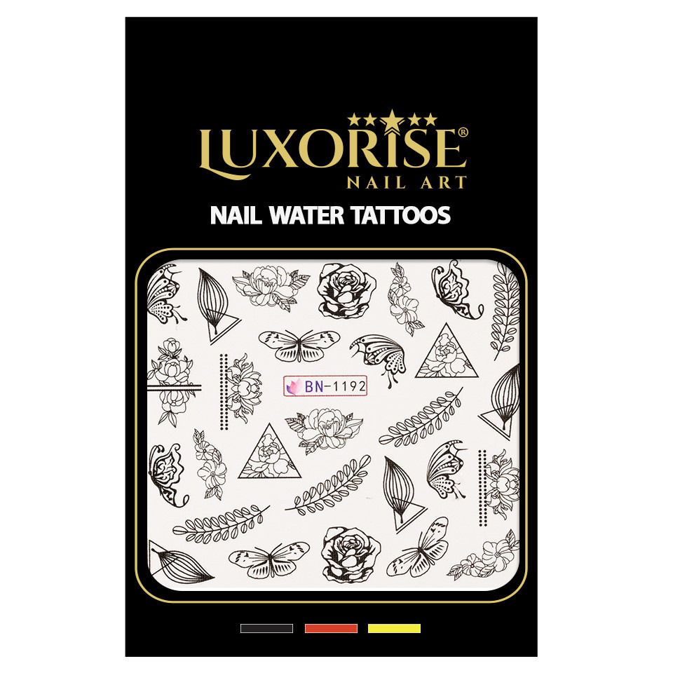 Tatuaj Unghii LUXORISE Simple Passion, BN-1192 - 2 | YEO