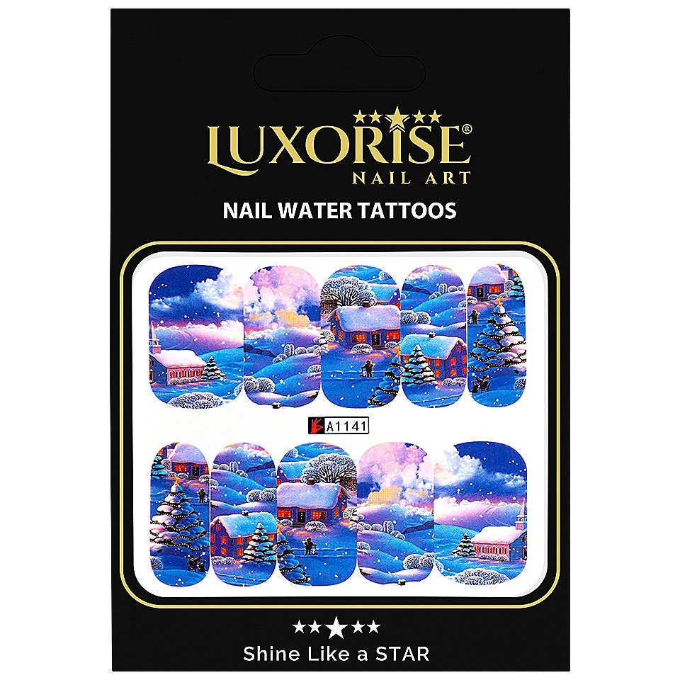 Tatuaj Unghii LUXORISE Winter Land, A1141 - 2 | YEO