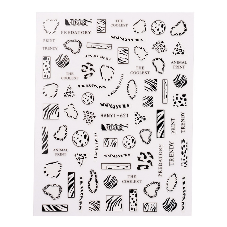 Abtibild Unghii SensoPRO Milano - Exotic Patterns