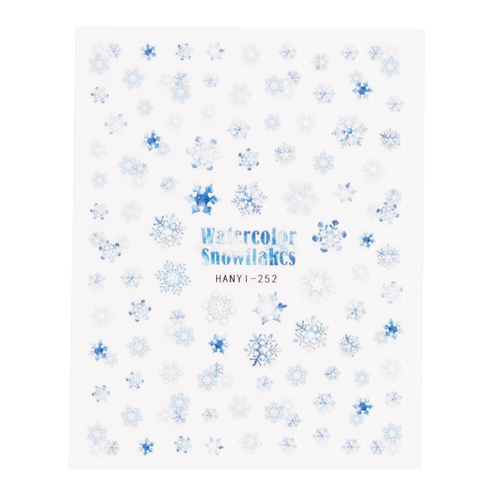 Abtibild Unghii SensoPRO Milano - Festive Snowflakes - 1 | YEO