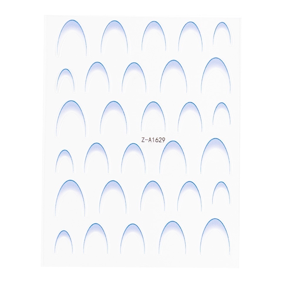 Abtibild Unghii SensoPRO Milano - French Blue - 1 | YEO