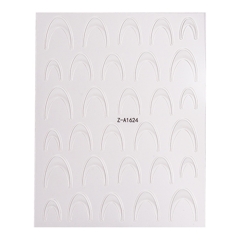 Abtibild Unghii SensoPRO Milano - French White - 1 | YEO