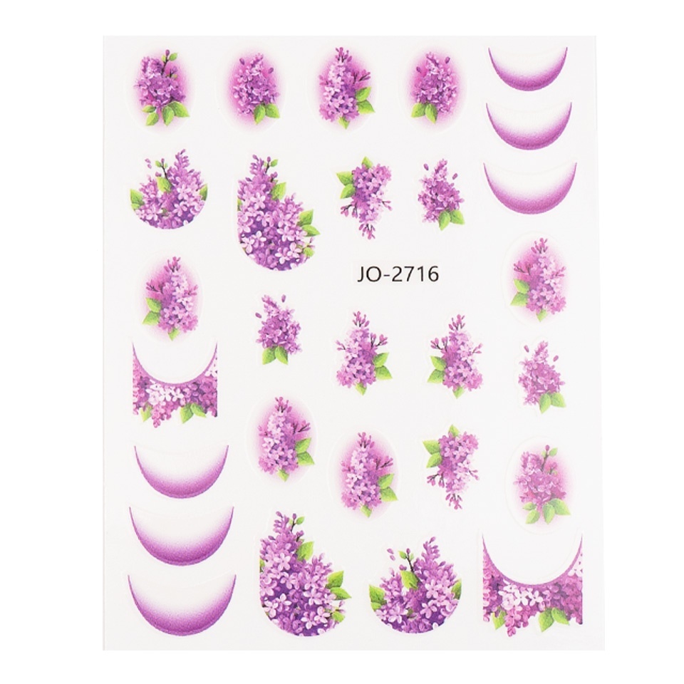 Abtibild Unghii SensoPRO Milano - Lilac Crown - 1 | YEO