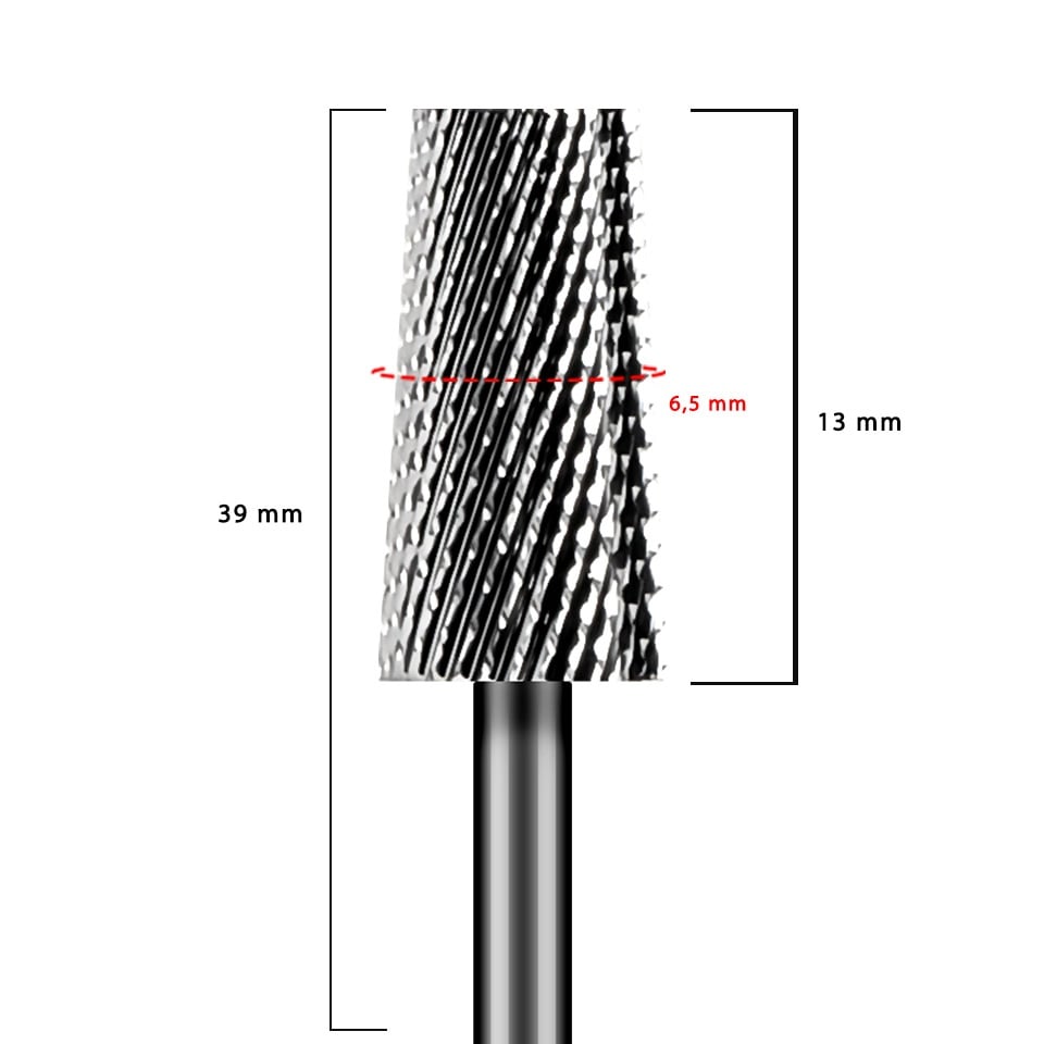 Capat Freza Carbid Conic #01, LUXORISE - 3 | YEO