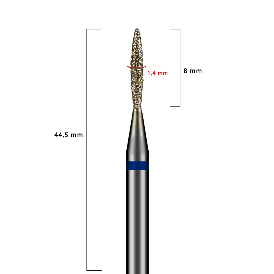 Capat Freza Diamantat Flacara 1.4, LUXORISE - 3 | YEO