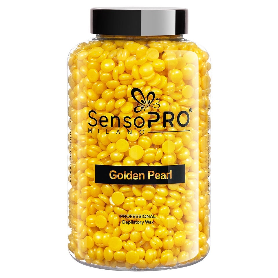 Ceara Epilat Elastica Professional SensoPRO Milano Golden Pearl, 400g