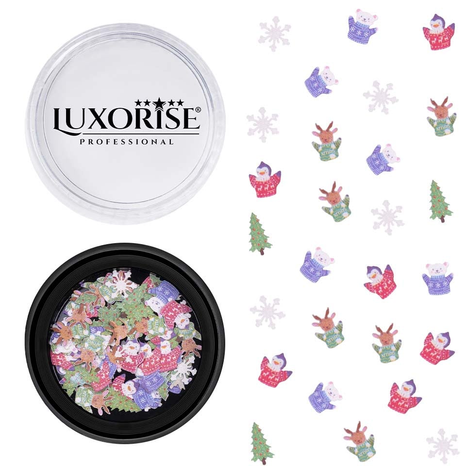 Decoratiune Unghii Christmas Delights #05, LUXORISE - 1 | YEO