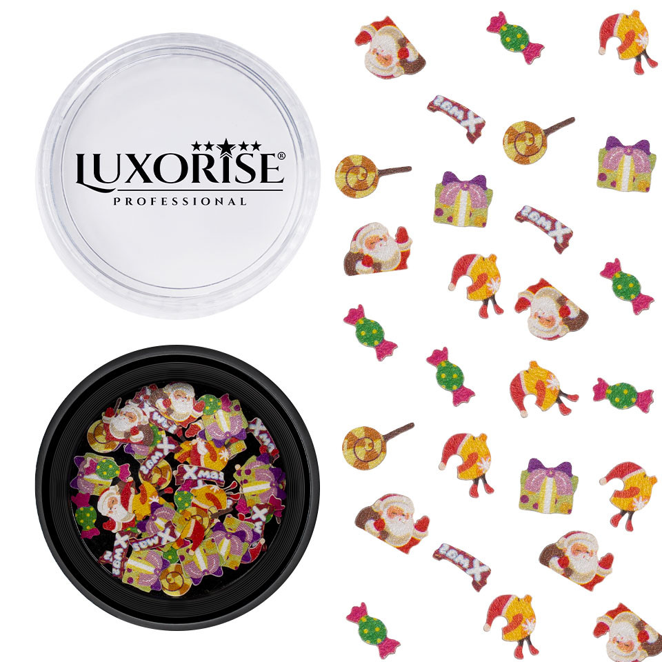 Decoratiuni Unghii Nail Art LUXORISE, Christmas Joy - 2 | YEO